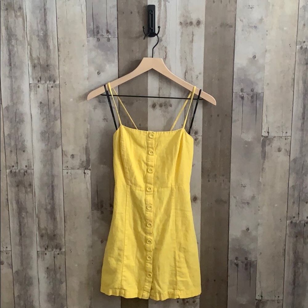Yellow dress